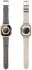 Dux Ducis - YS Leren Apple Watch Bandje - 38MM/40MM/41MM/42MM - Grijs afbeelding 3