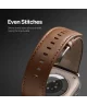 Dux Ducis - YS Leren Apple Watch Bandje - 38MM/40MM/41MM - Bruin