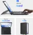 Dux Ducis Samsung Galaxy Tab S8+ / S7 FE / S7+ Toetsenbord Hoes afbeelding 5
