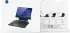Dux Ducis Samsung Galaxy Tab S9 Hoes Bluetooth Toetsenbord Zwart afbeelding 11