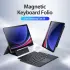 Dux Ducis Samsung Galaxy Tab S9 Hoes Bluetooth Toetsenbord Zwart afbeelding 3