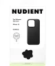 Nudient Thin Case V3 Apple iPhone 15 Hoesje MagSafe Zwart