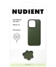 Nudient Thin Case V3 Apple iPhone 15 Hoesje MagSafe Groen