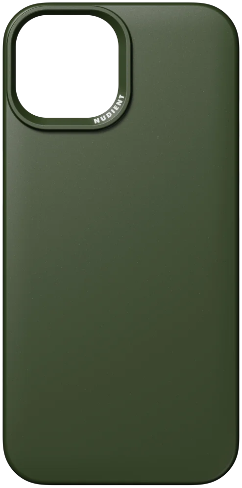 Nudient Thin Case V3 Apple iPhone 15 Hoesje MagSafe Groen afbeelding 7