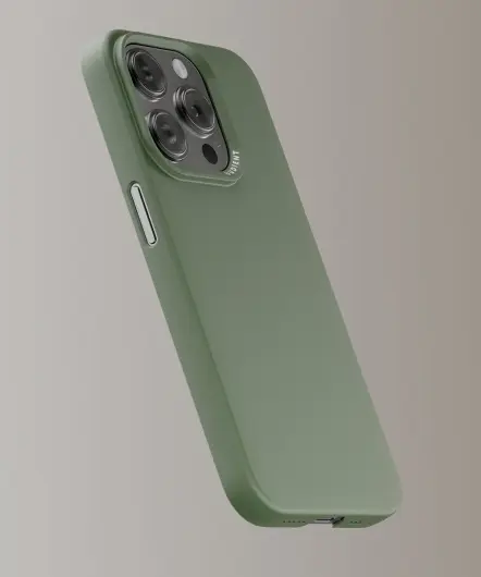 Nudient Thin Case V3 Apple iPhone 15 Hoesje MagSafe Groen afbeelding 4