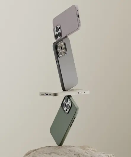 Nudient Thin Case V3 Apple iPhone 15 Hoesje MagSafe Groen afbeelding 5