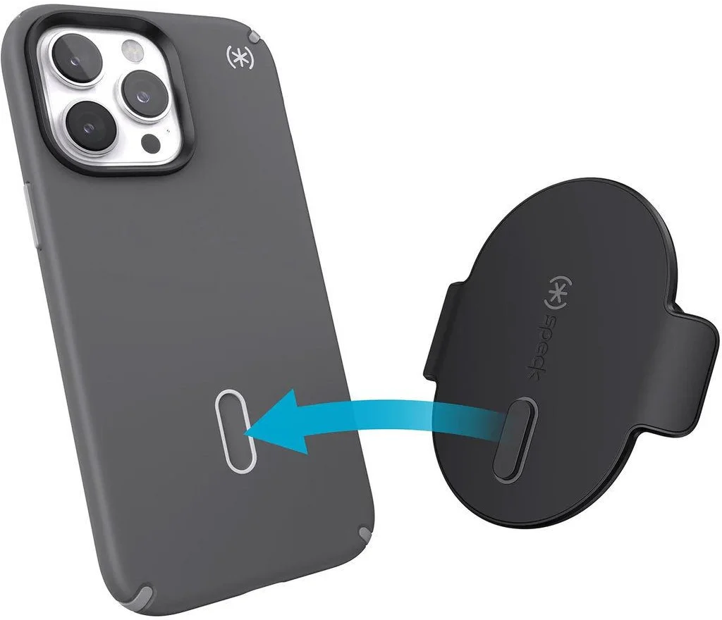 Speck ClickLock MagSafe Ventilatierooster Telefoonhouder Auto Zwart afbeelding 3