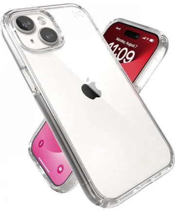 Speck Presidio Perfect Clear iPhone 15 Hoesje Transparant Hoesjes