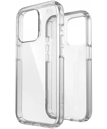 Speck Presidio Perfect Clear iPhone 15 Pro Hoesje Transparant