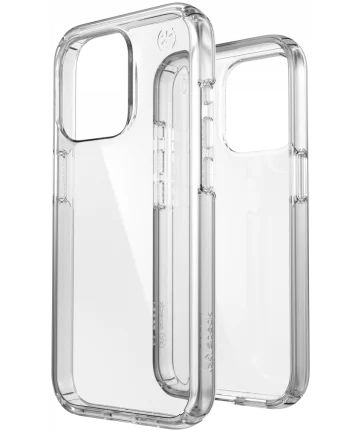 Speck Presidio Perfect Clear iPhone 15 Pro Hoesje Transparant Hoesjes