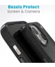 Speck Presidio2 Grip Apple iPhone 15 Hoesje MagSafe Back Cover Zwart