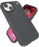 Speck Presidio2 Grip Apple iPhone 15 Hoesje MagSafe Back Cover Grijs
