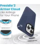 Speck Presidio2 Grip iPhone 15 Pro Max Hoesje Back Cover Blauw