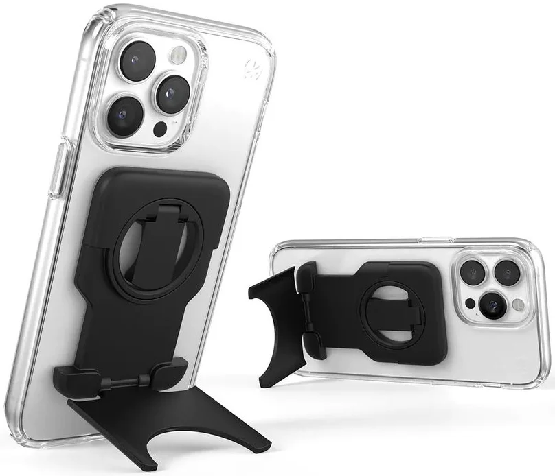 Speck ClickLock StandyGrip Standaard en Grip met MagSafe Houder Zwart afbeelding 1