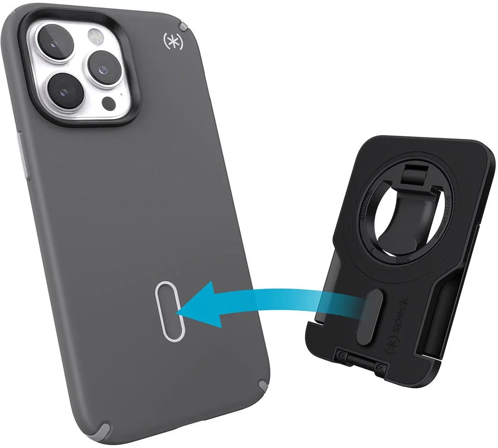 Speck ClickLock StandyGrip Standaard en Grip met MagSafe Houder Zwart afbeelding 3