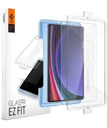 Verre Trempé Spigen Glass tR AlignMaster 2 Pack, FC Black - iPhone