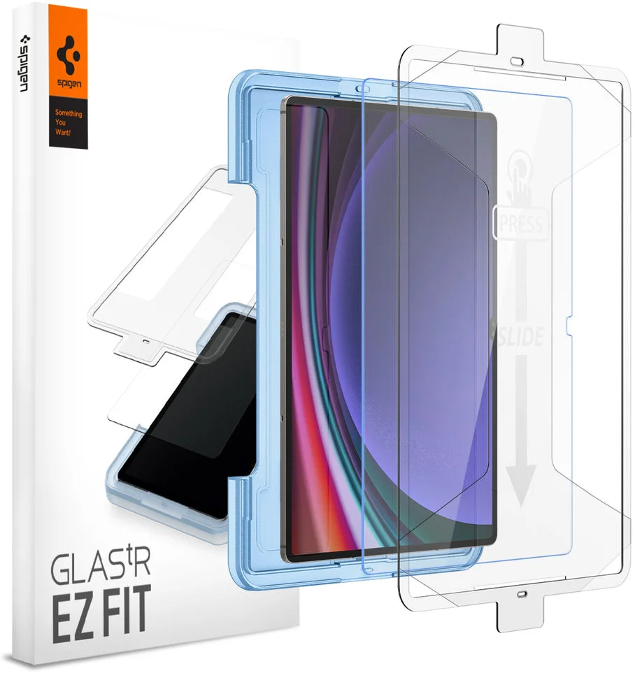 Spigen EZ Fit Glas.tR Samsung Galaxy Tab S9 Ultra Screen Protector afbeelding 1