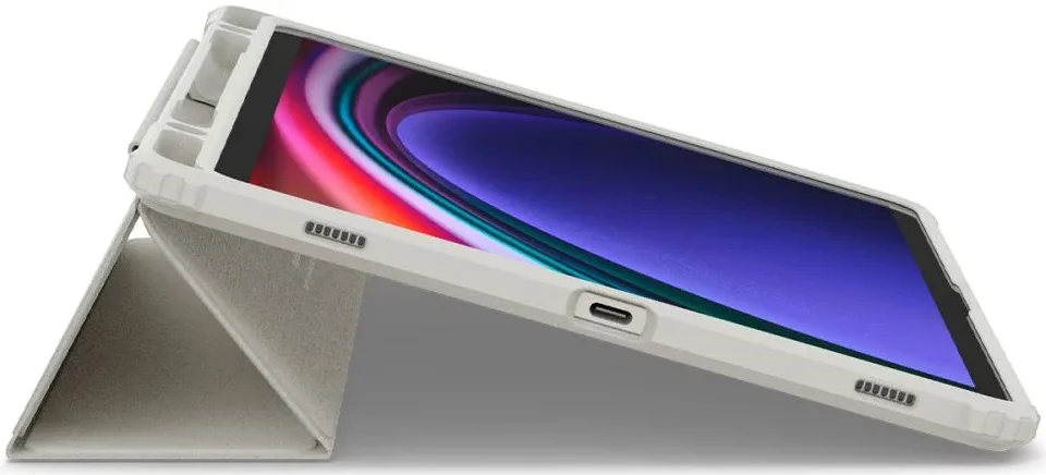 Spigen Ultra Hybrid Pro Samsung Galaxy Tab S9 Hoes Book Case Grijs afbeelding 10