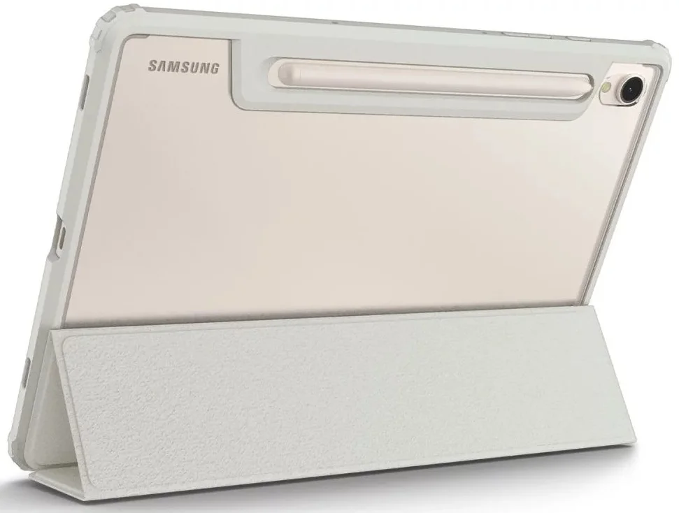 Spigen Ultra Hybrid Pro Samsung Galaxy Tab S9 Hoes Book Case Grijs afbeelding 12