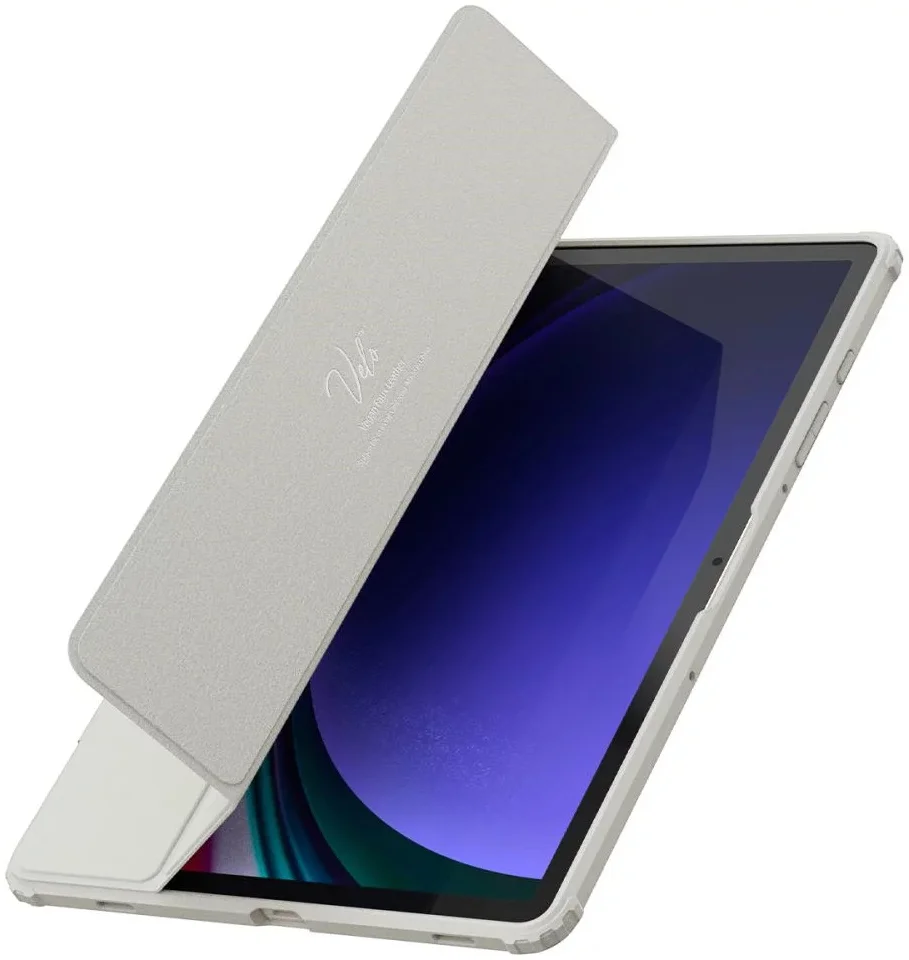 Spigen Ultra Hybrid Pro Samsung Galaxy Tab S9 Hoes Book Case Grijs afbeelding 9