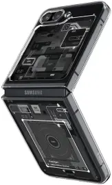 Spigen Air Skin Zero One Samsung Z Flip 5 Hoesje Transparant afbeelding