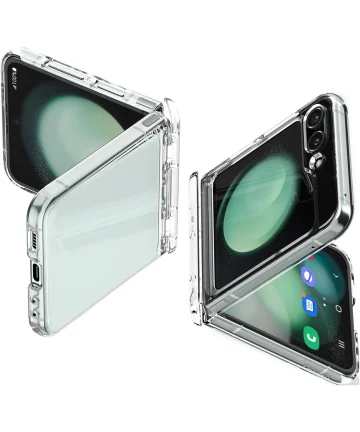 Spigen Thin Fit Samsung Galaxy Z Flip 5 Hoesje Back Cover Transparant Hoesjes