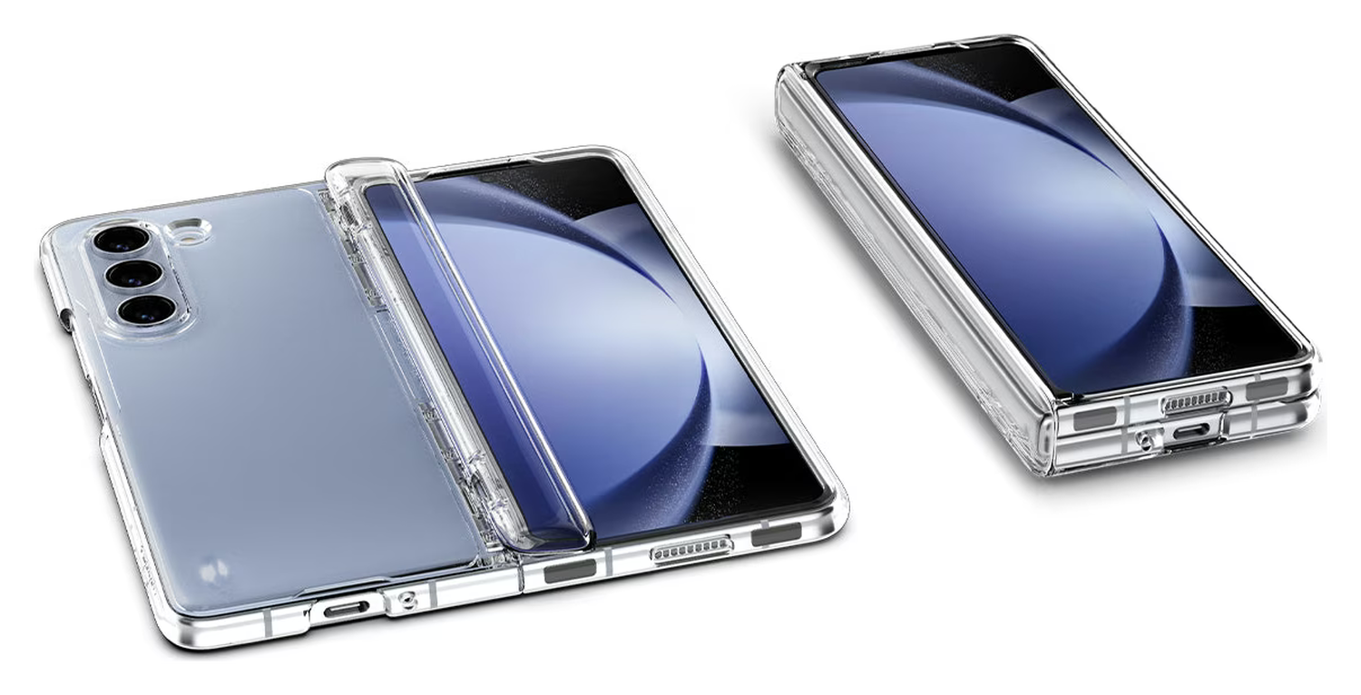 Spigen Thin Fit Samsung Galaxy Z Fold 5 Hoesje Back Cover Transparant afbeelding 8