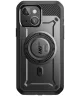 SUPCASE UB Mag Pro Apple iPhone 15 Hoesje MagSafe Stand Zwart