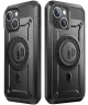 SUPCASE UB Mag Pro Apple iPhone 15 Hoesje MagSafe Stand Zwart