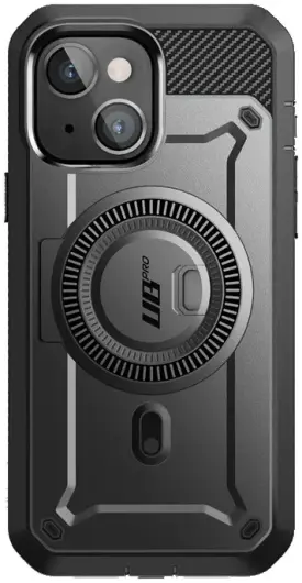 SUPCASE UB Mag Pro Apple iPhone 15 Hoesje MagSafe Stand Zwart afbeelding 2