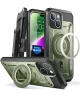 SUPCASE UB Mag Pro Apple iPhone 15 Hoesje MagSafe Stand Groen