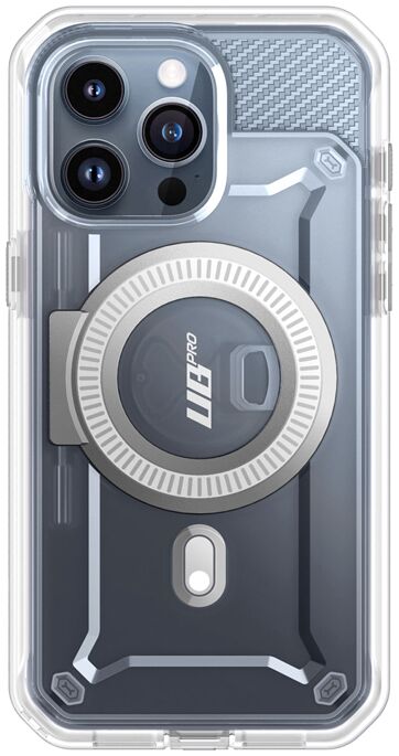 SUPCASE UB Mag Pro Apple iPhone 15 Pro Hoesje MagSafe Stand Clear afbeelding 2
