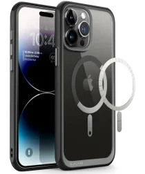 SUPCASE UB Mag Apple iPhone 15 Pro Hoesje MagSafe Back Cover Zwart