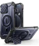 SUPCASE UB Pro MagXT Apple iPhone 15 Pro Hoesje Camera Protector Blauw