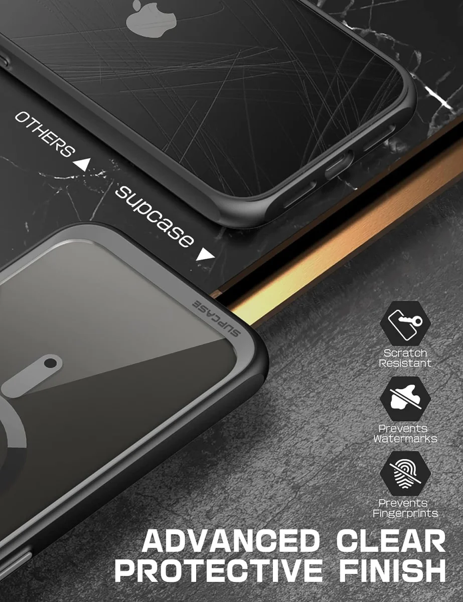 SUPCASE UB Mag Apple iPhone 15 Pro Max Hoesje MagSafe Back Cover Zwart afbeelding 7