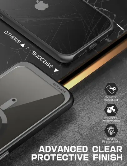 SUPCASE UB Mag Apple iPhone 15 Pro Max Hoesje MagSafe Back Cover Zwart afbeelding 7