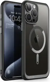 SUPCASE UB Mag Apple iPhone 15 Pro Max Hoesje MagSafe Back Cover Zwart