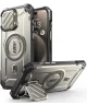 SUPCASE UB Pro MagXT iPhone 15 Pro Max Hoesje Camera Protector Grijs