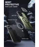 SUPCASE UB Pro MagXT iPhone 15 Pro Max Hoesje Camera Protector Groen