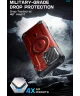 SUPCASE UB Pro MagXT iPhone 15 Pro Max Hoesje Camera Protector Rood