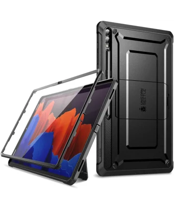 SUPCASE UB Pro Samsung Galaxy Tab S9 Ultra Hoes Full Protect Zwart Hoesjes