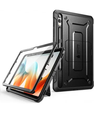 SUPCASE UB Pro Samsung Galaxy Tab S9 Plus Hoes Full Protect Zwart Hoesjes