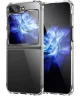 Samsung Galaxy Z Flip 5 Hoesje Schokbestendig en Dun TPU Transparant