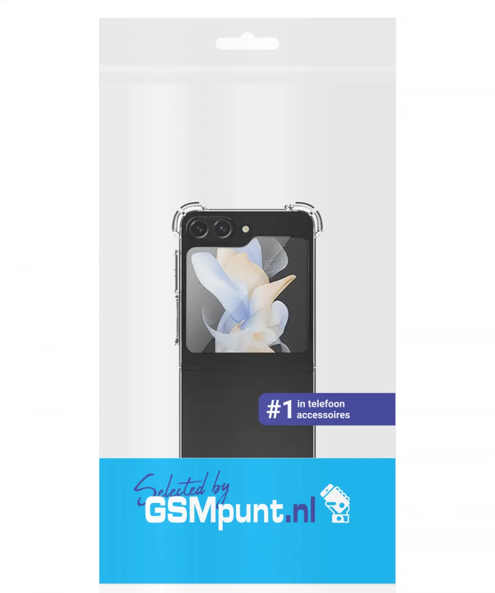 Samsung Galaxy Z Flip 5 Hoesje Schokbestendig en Dun TPU Transparant afbeelding 8