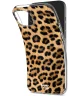 HappyCase iPhone 15 Hoesje Flexibel TPU Wilde Panter Print