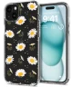 HappyCase iPhone 15 Hoesje Flexibel TPU Bloemen Print