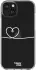 HappyCase iPhone 15 Hoesje Flexibel TPU Hartje Print afbeelding 1