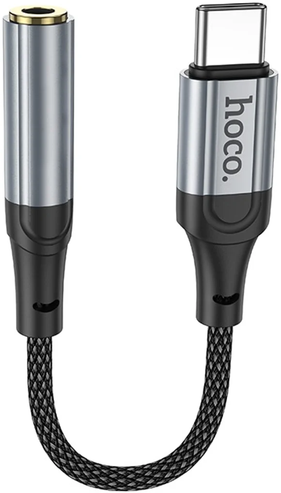 Hoco LS36 USB-C naar 3.5mm Digital Audio Converter 12cm afbeelding 1