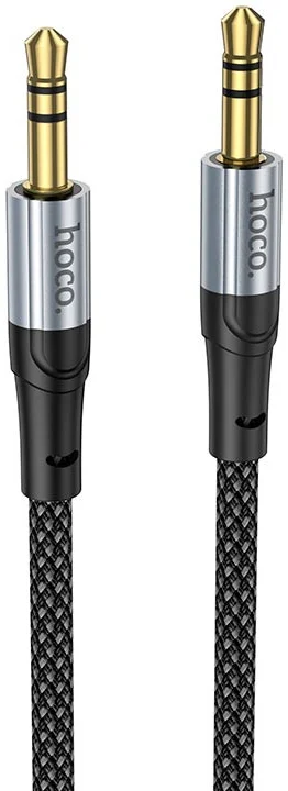 Hoco UPA26 3.5mm Jack naar 3.5mm Jack Audiokabel 1M Zwart afbeelding 3