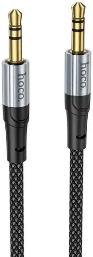 Hoco UPA26 3.5mm Jack naar 3.5mm Jack Audiokabel 1M Zwart afbeelding 3